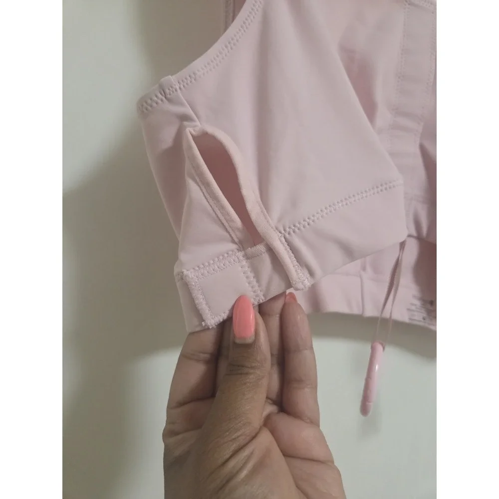 Masthead Elizabeth Pink Surgical Recovery Compression Bra L Front Closure Post
